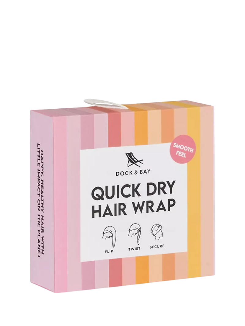 Dock & Bay Miami Sorbet hair wrap multi pink, UK version