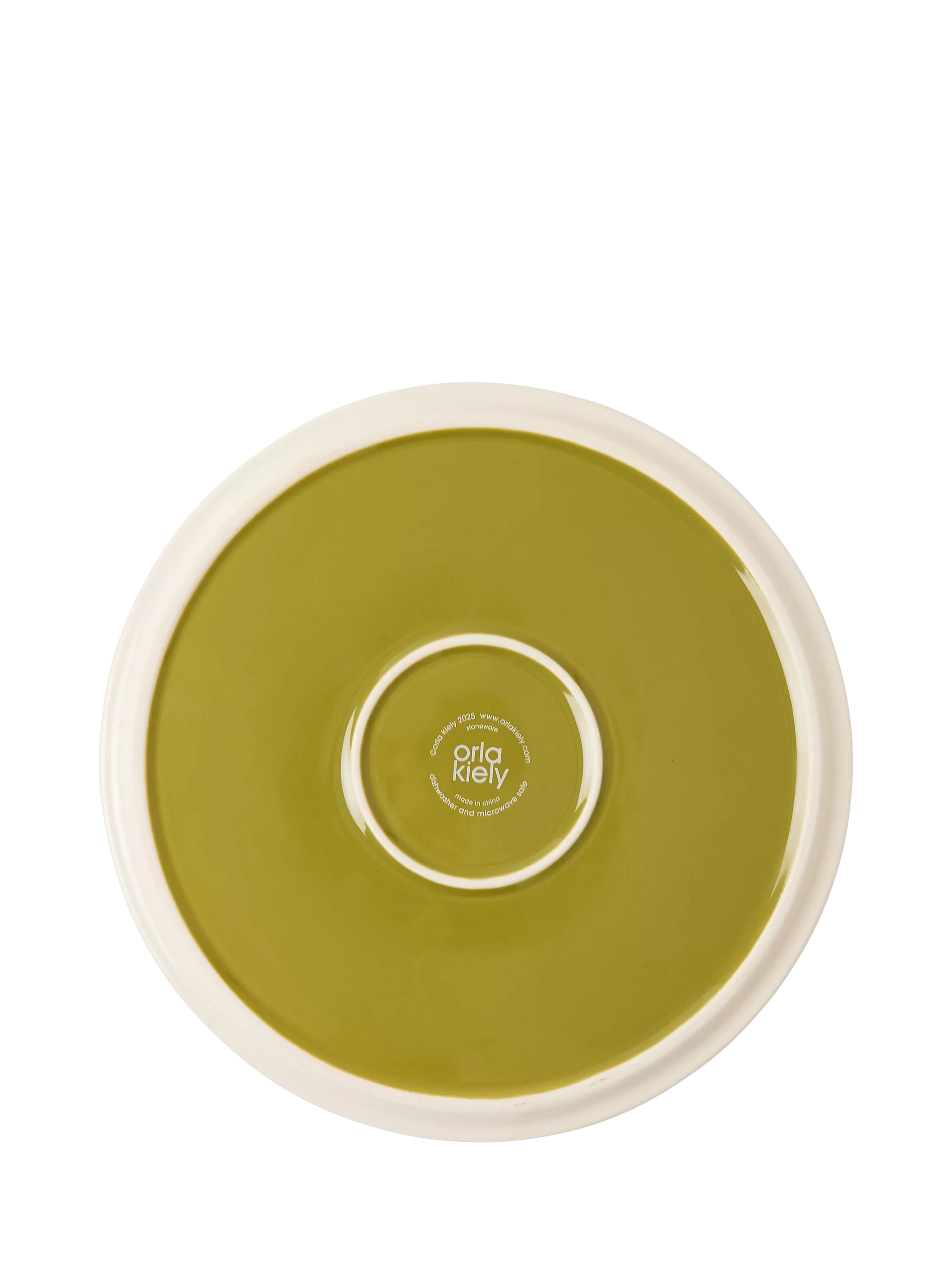 Orla Kiely Sycamore Stripe dinner plate 25.5cm, imported from the UK