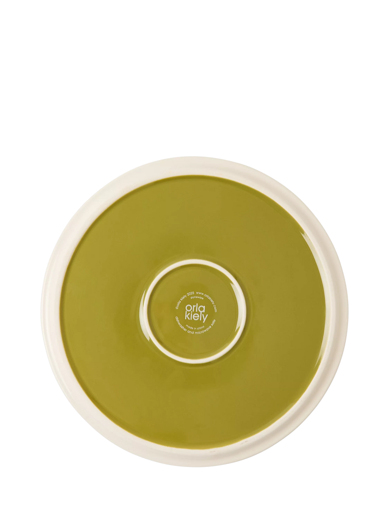 Orla Kiely Sycamore Stripe dinner plate 25.5cm, imported from the UK