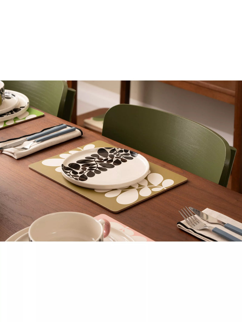 Orla Kiely Sycamore Stripe dinner plate 25.5cm, imported from the UK