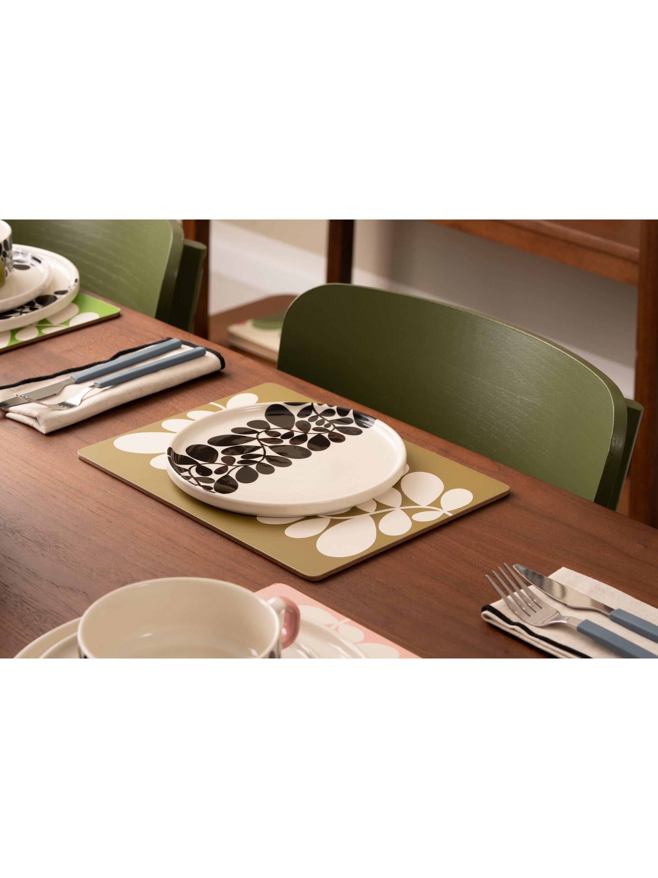 Orla Kiely Sycamore Stripe dinner plate 25.5cm, imported from the UK