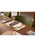 Orla Kiely Sycamore Stripe dinner plate 25.5cm, imported from the UK
