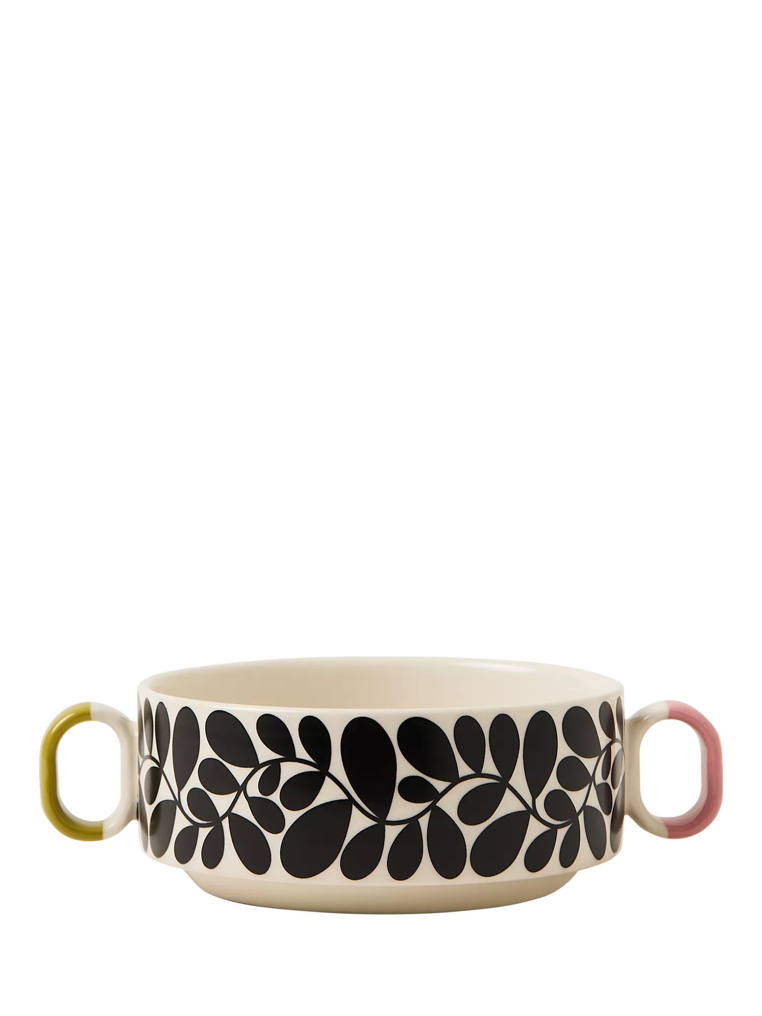 Orla Kiely stoneware cereal bowl Sycamore Stripe 13cm, UK version