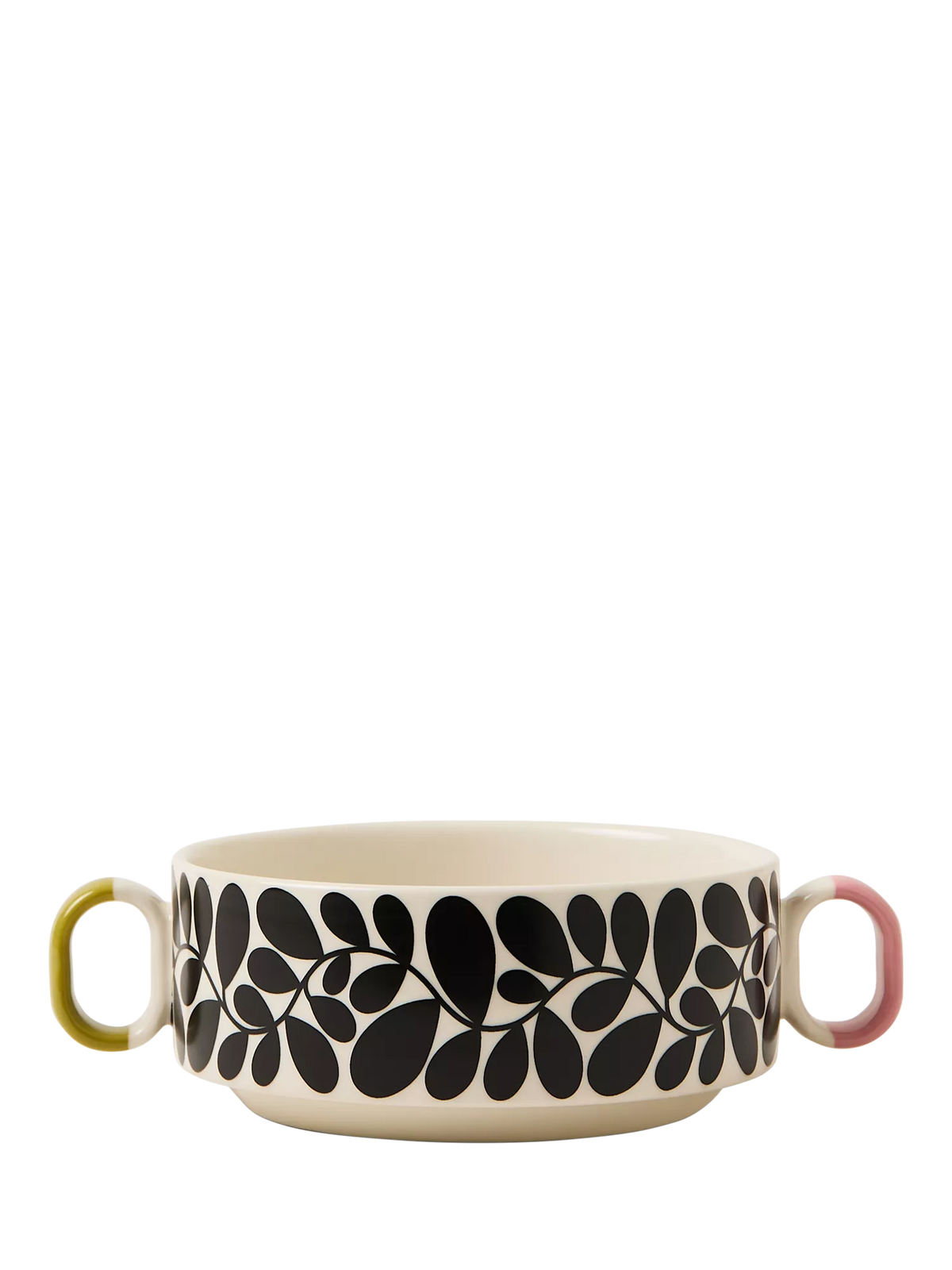 Orla Kiely stoneware cereal bowl Sycamore Stripe 13cm, UK version