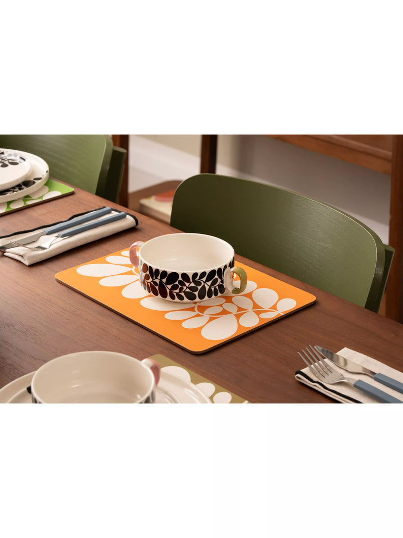 Orla Kiely stoneware cereal bowl Sycamore Stripe 13cm, UK version