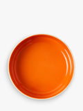 Orla Kiely Spot Square stoneware fruit bowl 26cm orange - British product