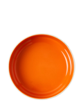 Orla Kiely Spot Square stoneware fruit bowl 26cm orange - British product