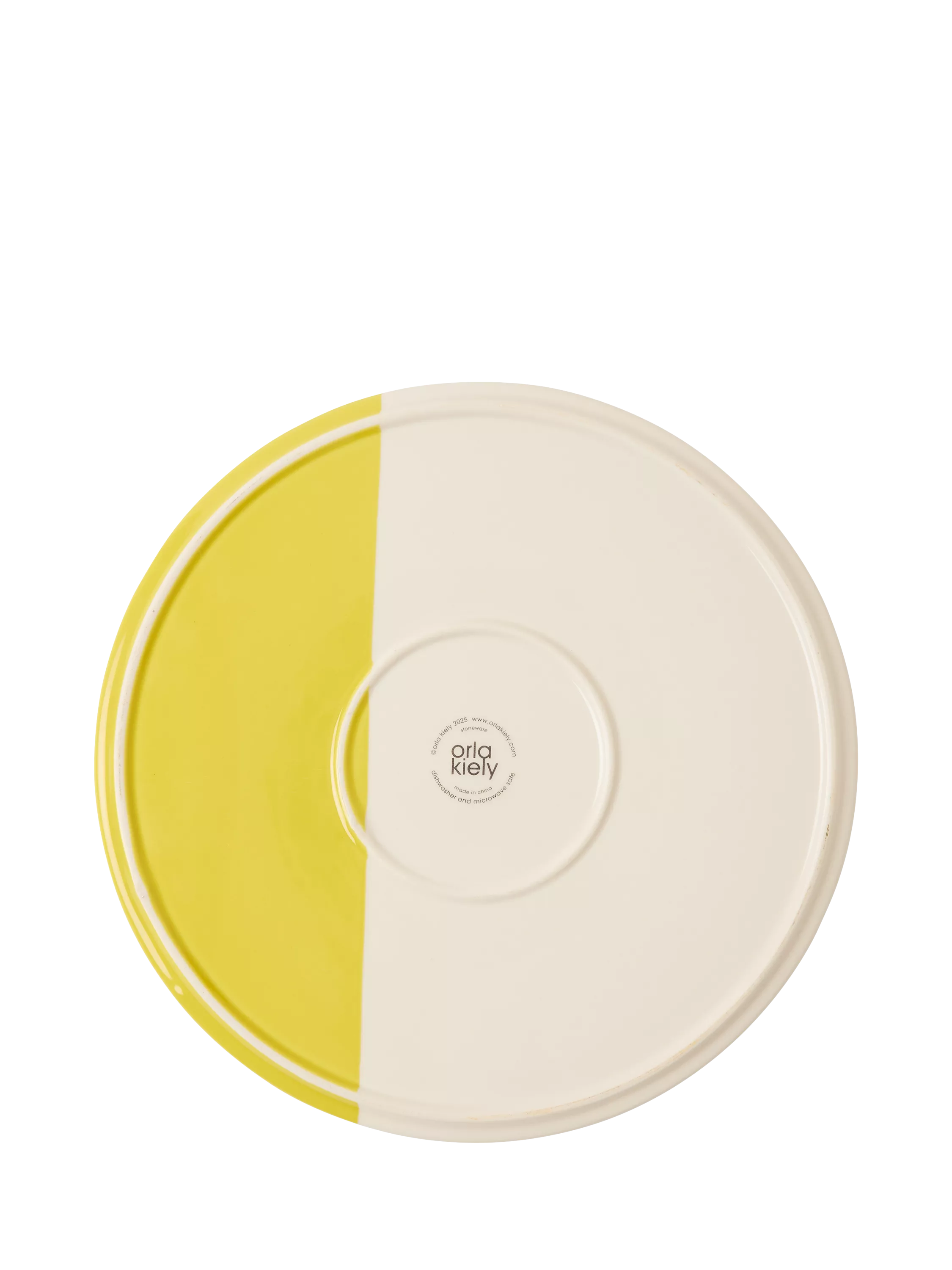 Orla Kiely Sycamore Stripe round platter 31cm - British product
