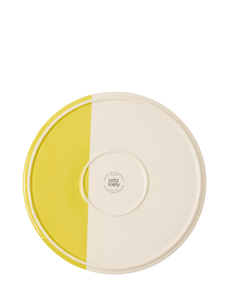 Orla Kiely Sycamore Stripe round platter 31cm - British product