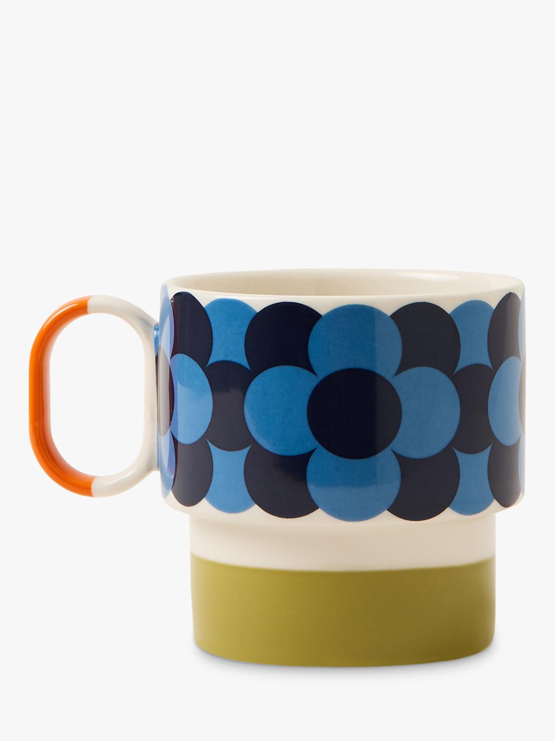 Orla Kiely Retro Stripe stoneware mug 275ml (British brand)