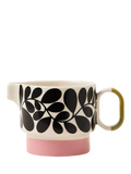 Orla Kiely Sycamore Stripe stoneware milk jug 200ml - British product