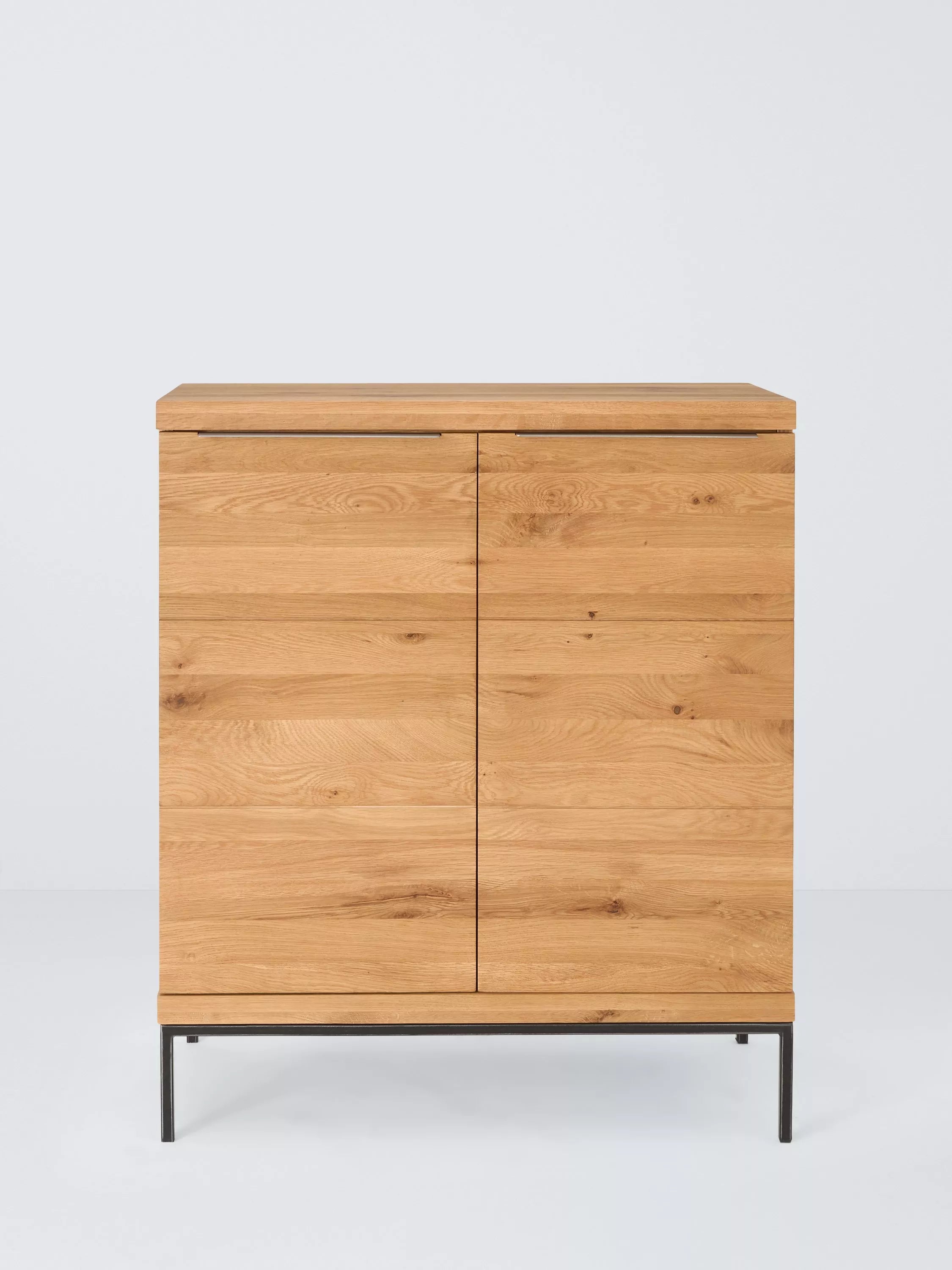 John Lewis Calia solid oak cabinet 93x80x40cm - British product