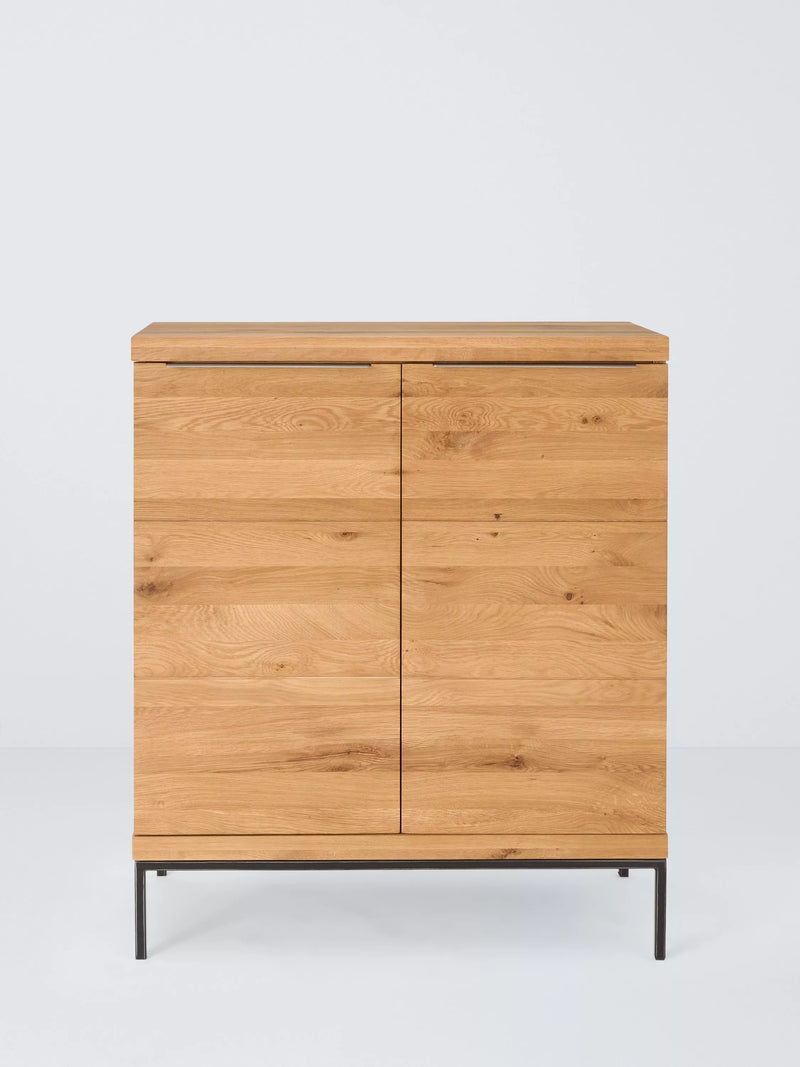 John Lewis Calia solid oak cabinet 93x80x40cm - British product