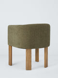 John Lewis Solace tub chair with oak legs, imported from the UK