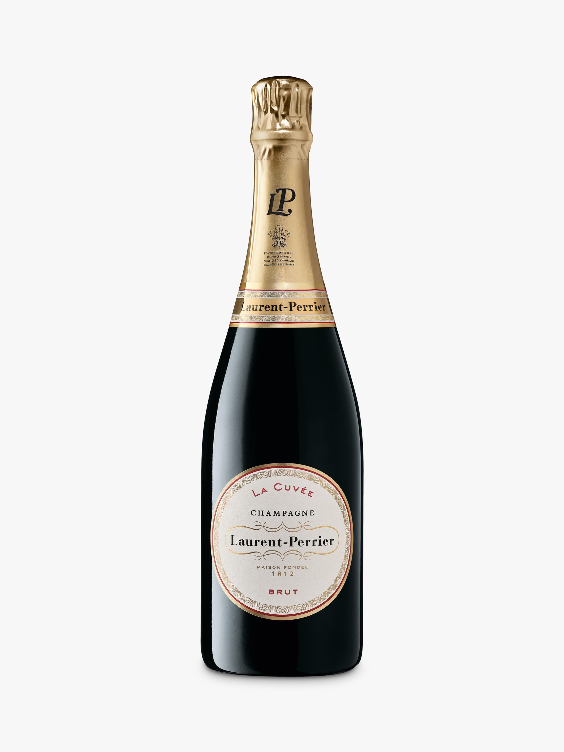 Laurent-Perrier Champagne gift set with two glasses 75cl (British brand)