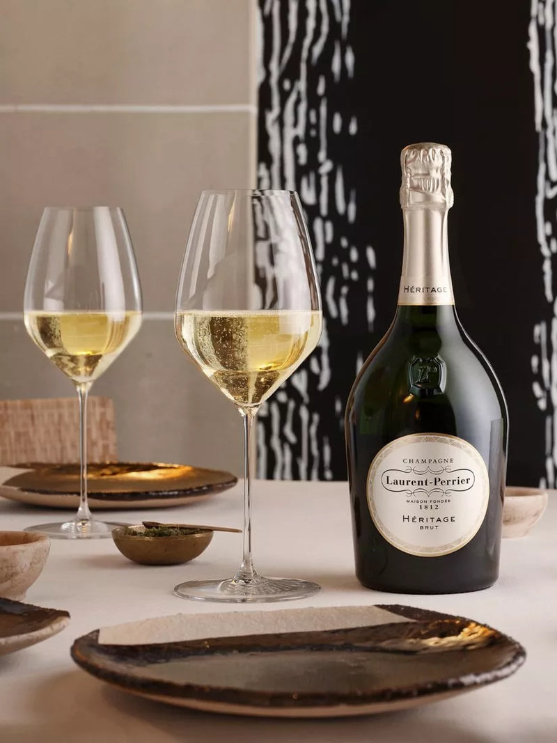 Laurent-Perrier Héritage Champagne 75cl, imported from the UK