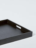 John Lewis footstool tray black 60x50cm (British brand)