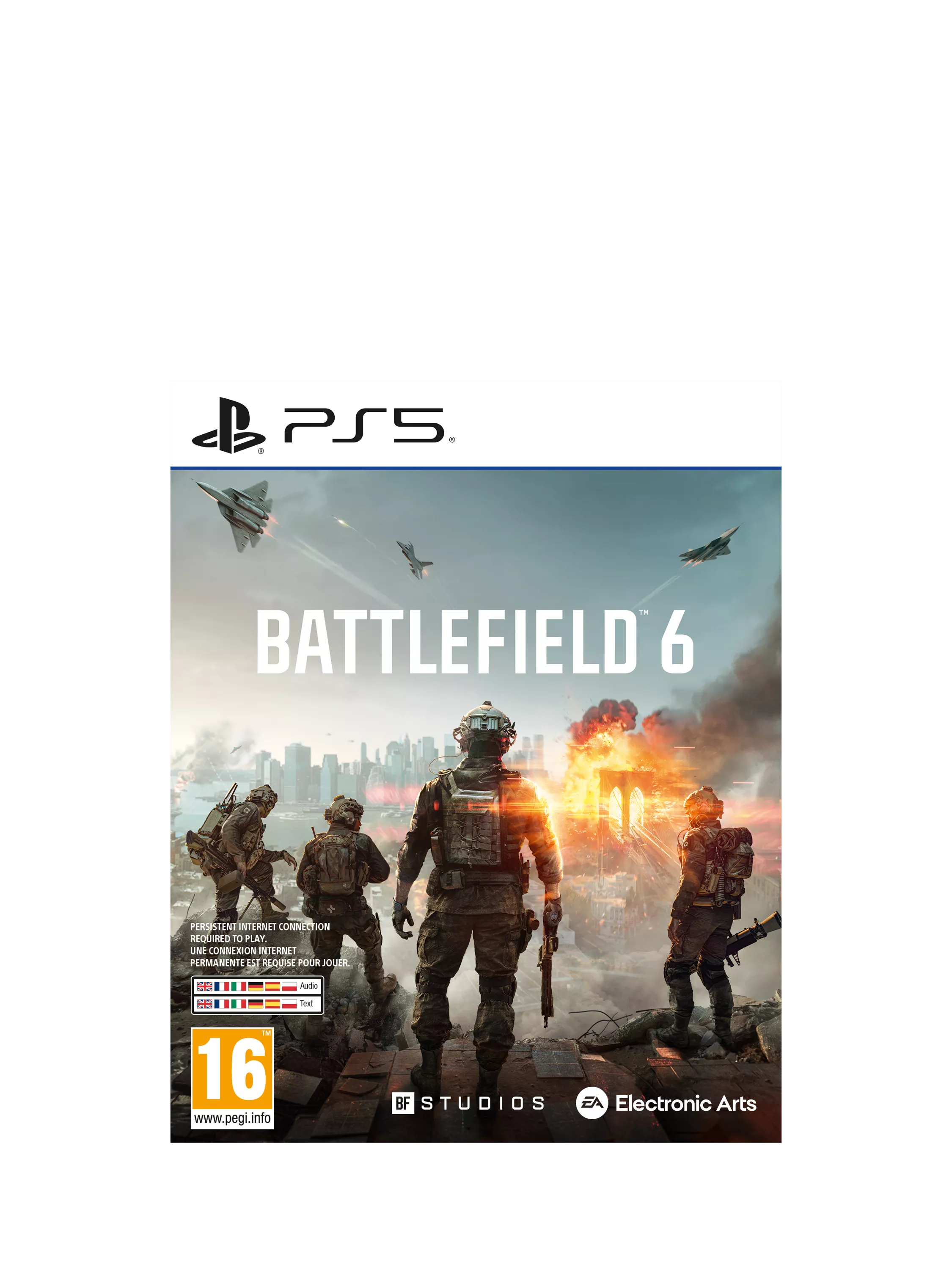 Sony Battlefield 6 PS5 game, UK version