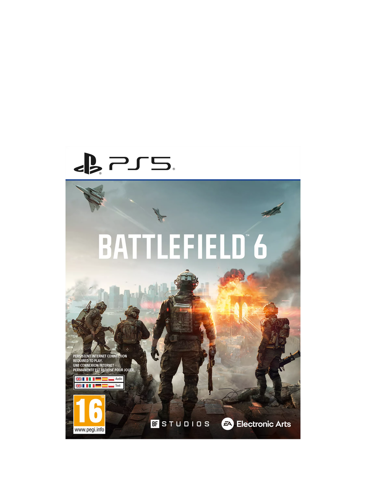 Sony Battlefield 6 PS5 game, UK version