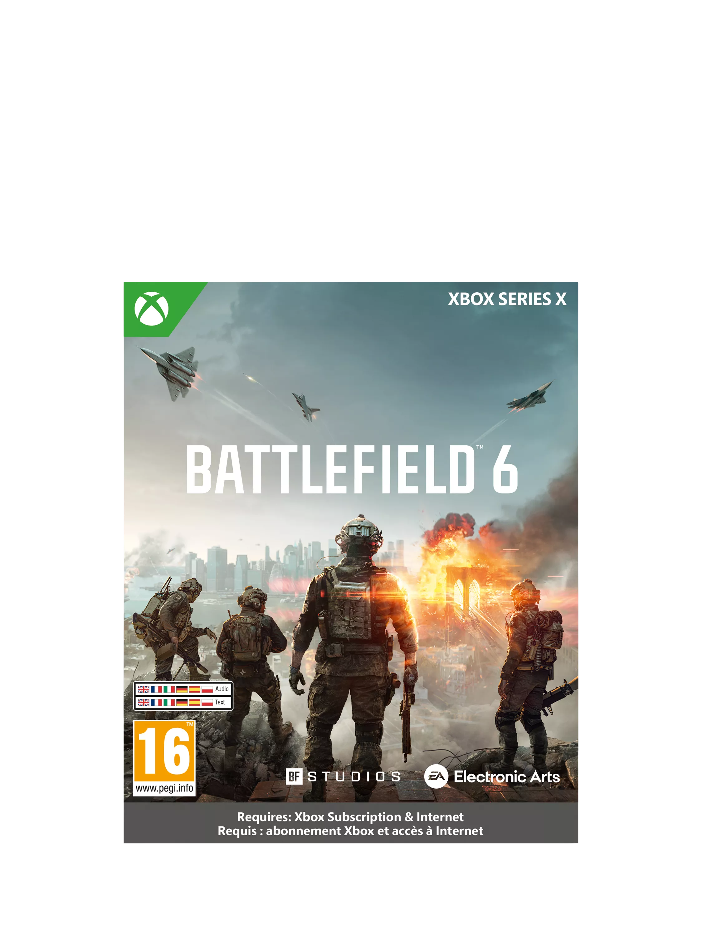 Microsoft Battlefield 6 Xbox Series X game, UK version