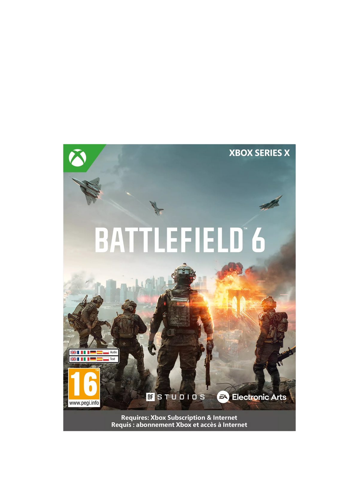 Microsoft Battlefield 6 Xbox Series X game, UK version