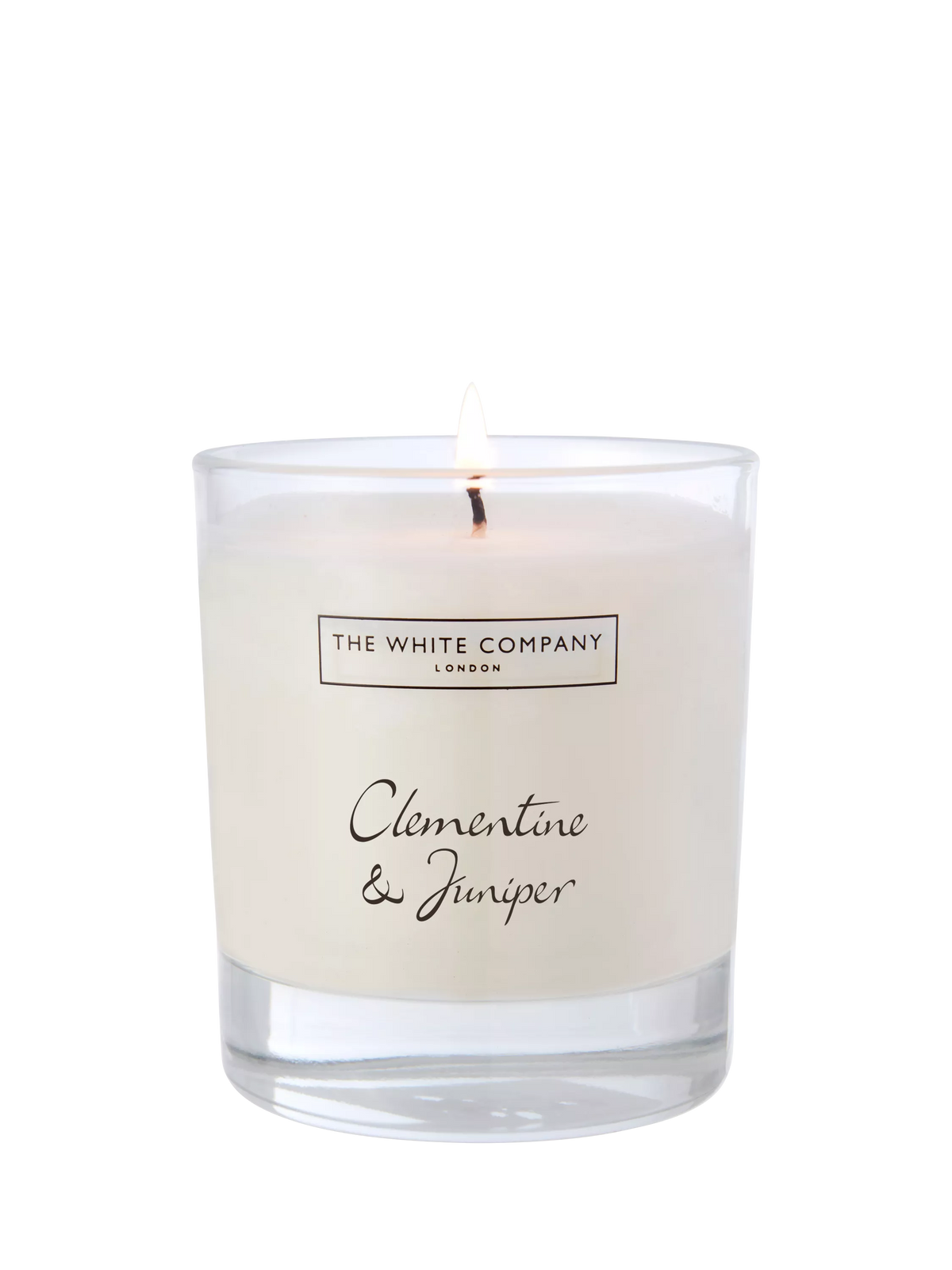 The White Company Clement & Juniper scented candle 210g (British brand)
