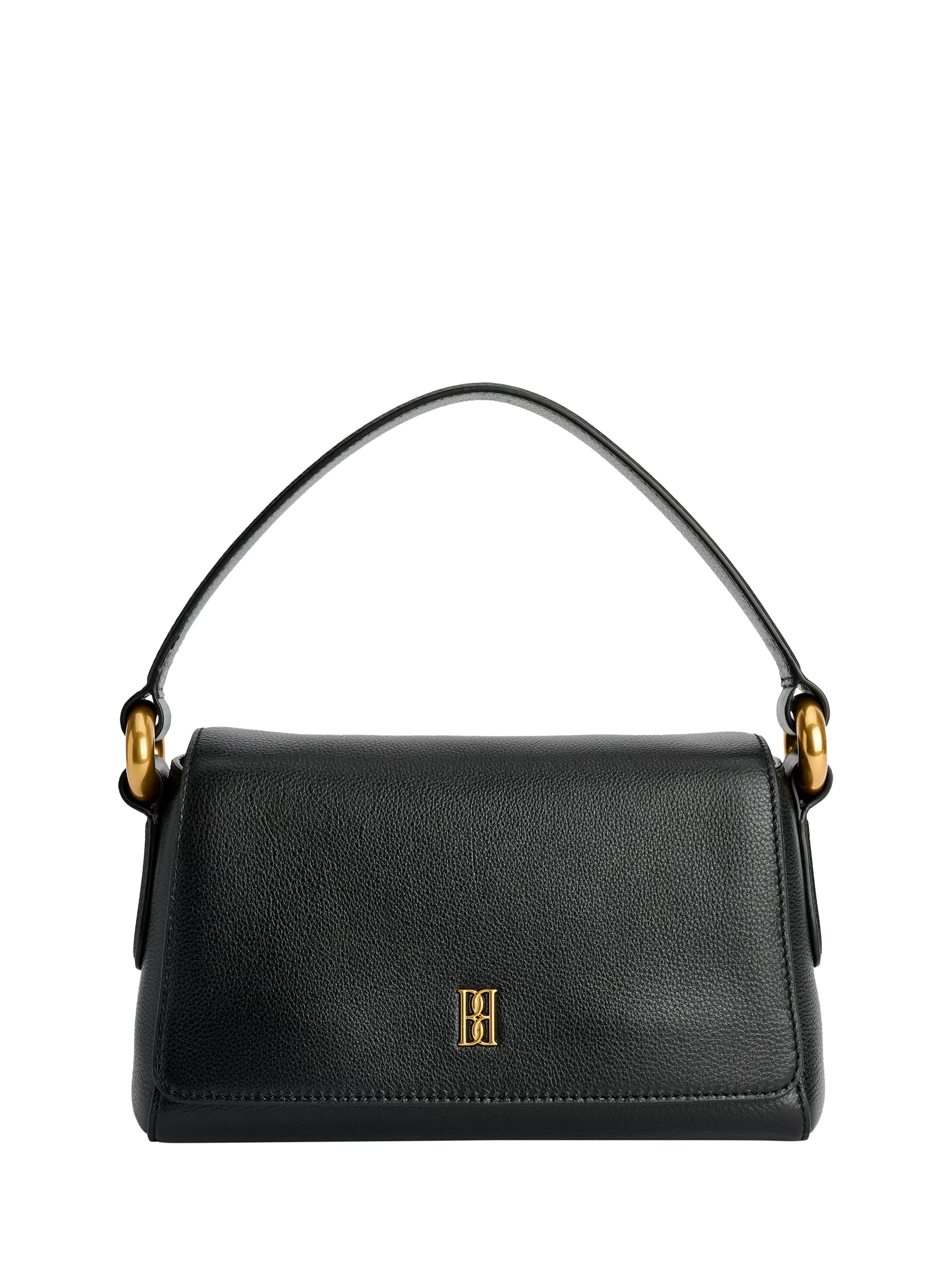 By Malene Birger Lellie black leather shoulder bag (British brand)
