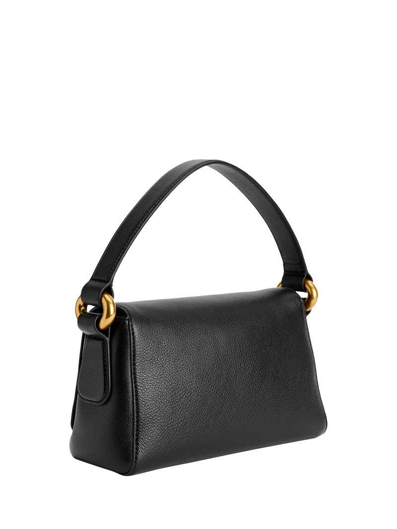 By Malene Birger Lellie black leather shoulder bag (British brand)