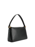 By Malene Birger Lelou black leather shoulder bag, UK version