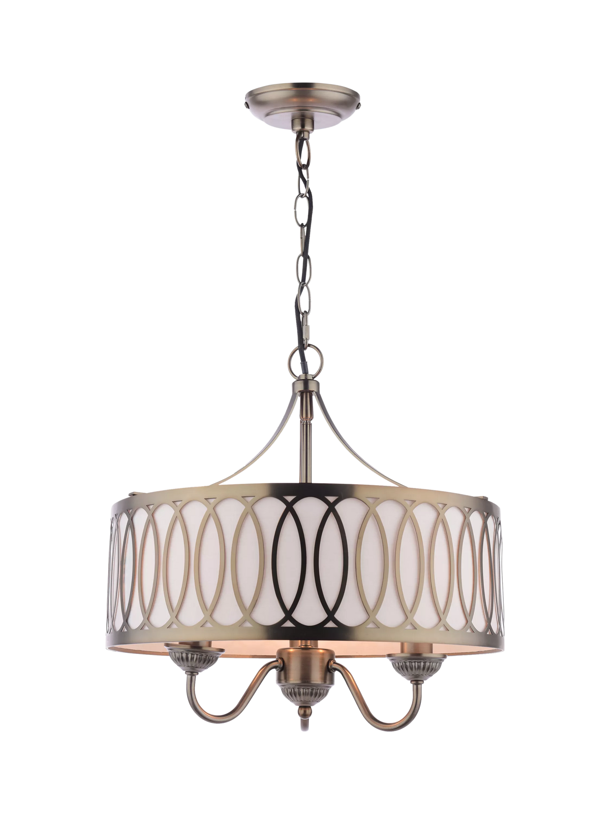 Laura Ashley Allerford pendant light in satin bronze (British brand)