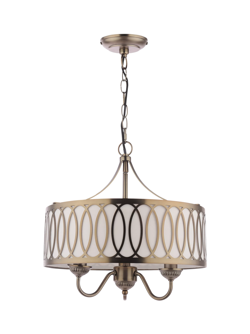 Laura Ashley Allerford pendant light in satin bronze (British brand)