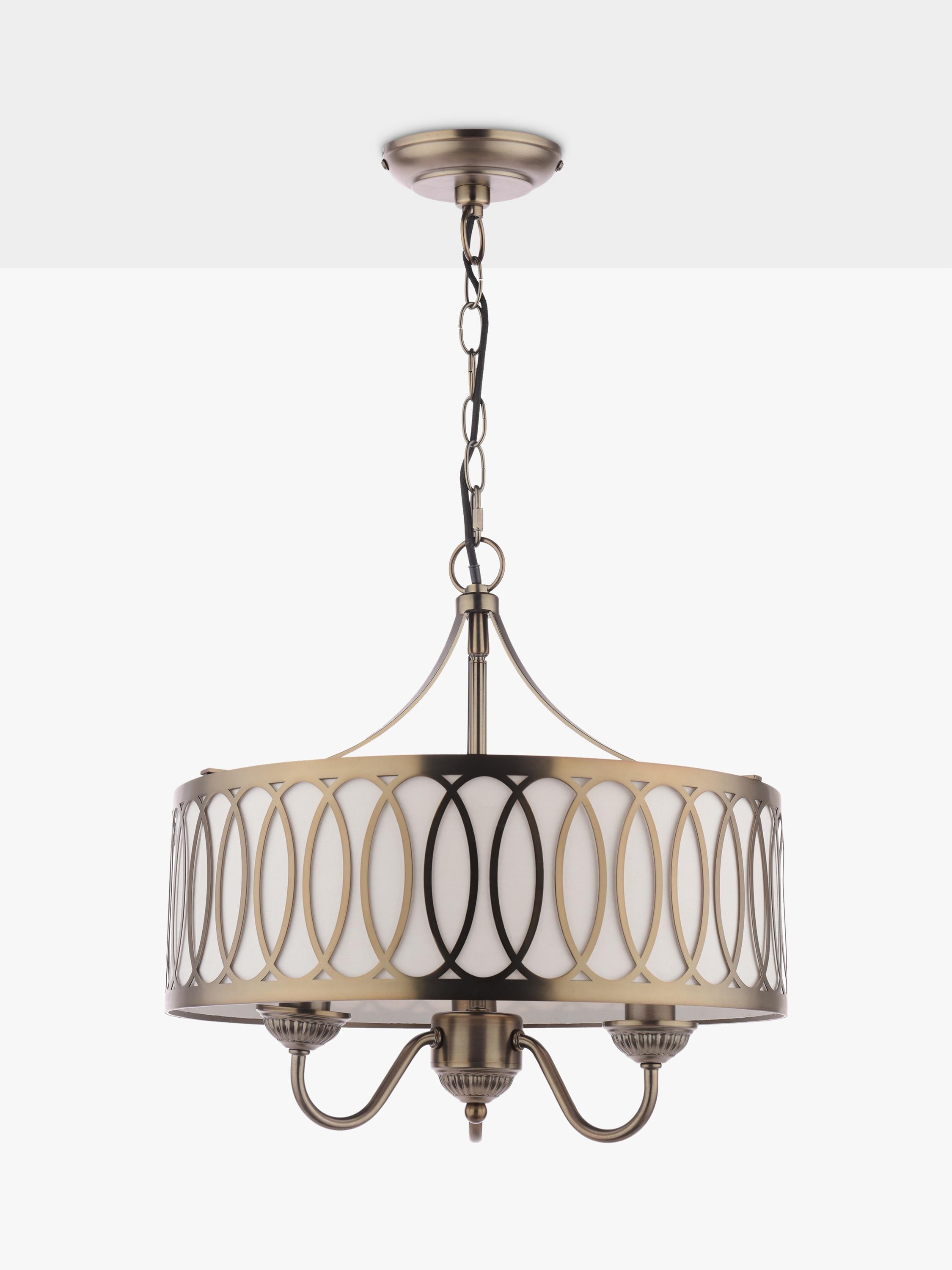 Laura Ashley Allerford pendant light in satin bronze (British brand)