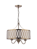 Laura Ashley Allerford pendant light in satin bronze (British brand)