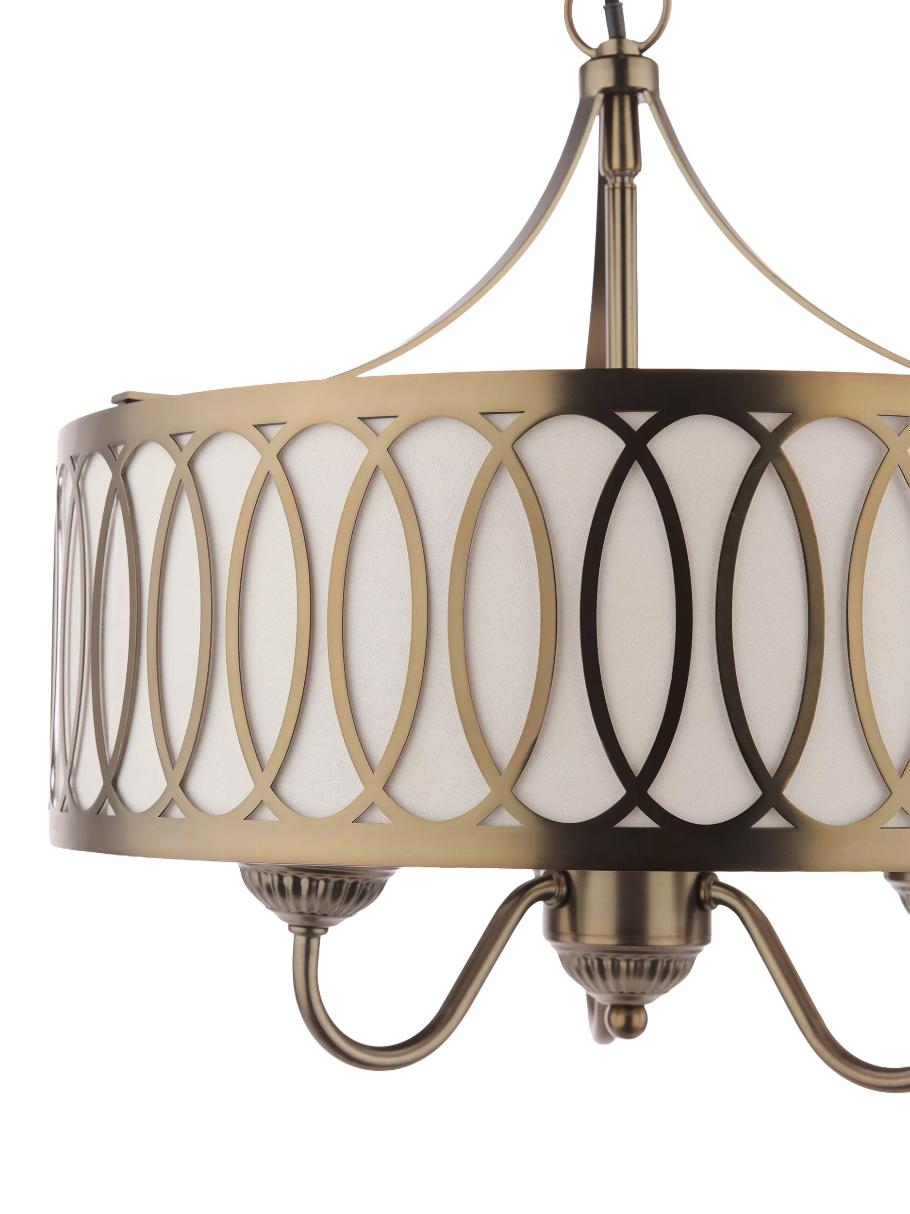 Laura Ashley Allerford pendant light in satin bronze (British brand)