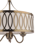 Laura Ashley Allerford pendant light in satin bronze (British brand)