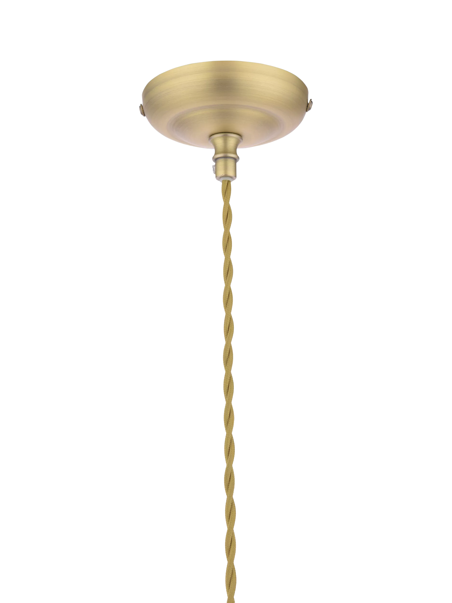 Laura Ashley ribbed glass pendant light antique brass, UK version