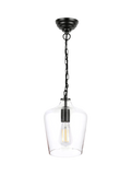 Laura Ashley Ockley pendant ceiling light black, imported from the UK