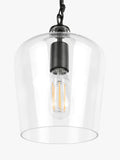 Laura Ashley Ockley pendant ceiling light black, imported from the UK