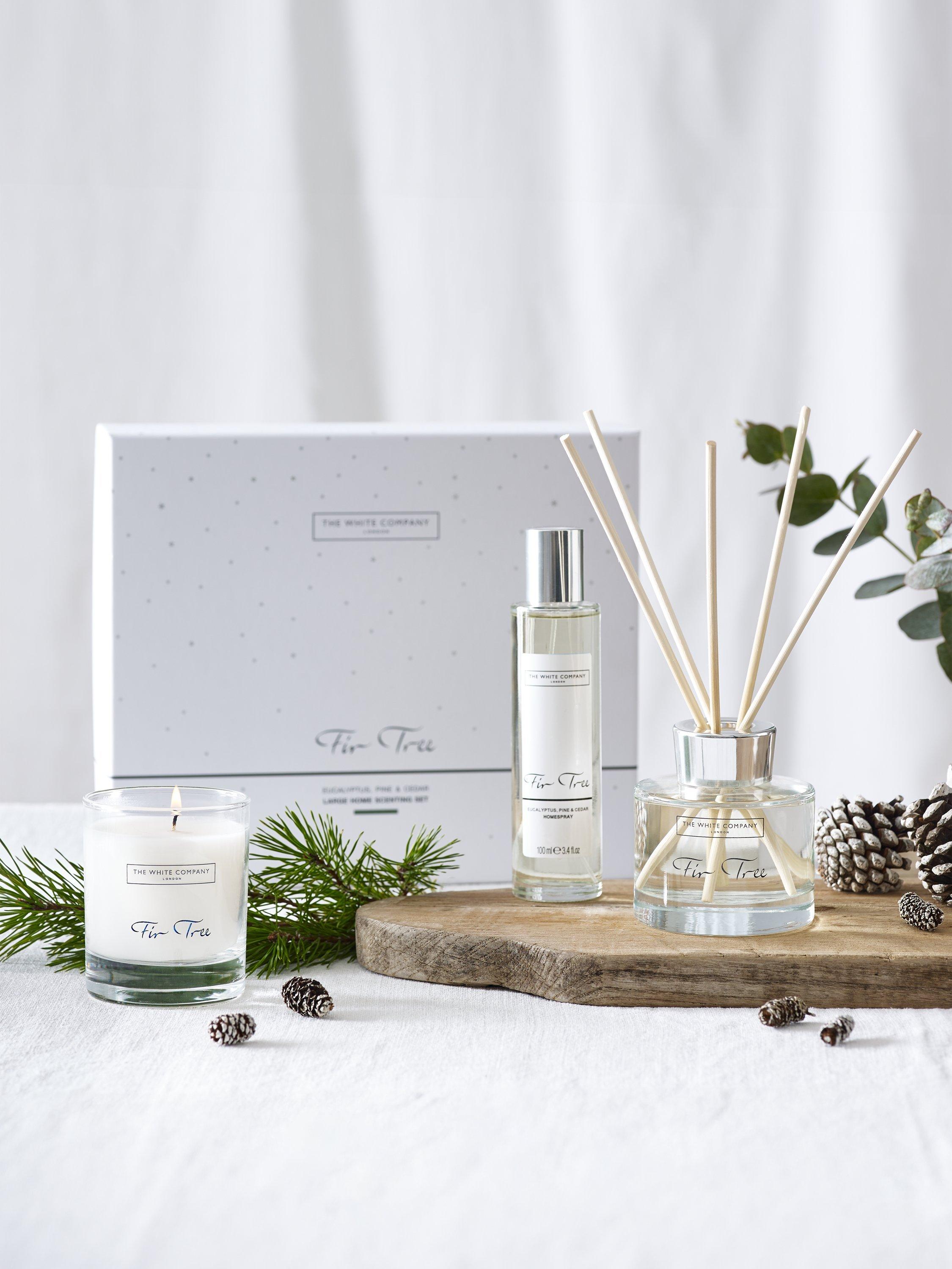 The White Company Fir Tree home fragrance gift set (British brand)