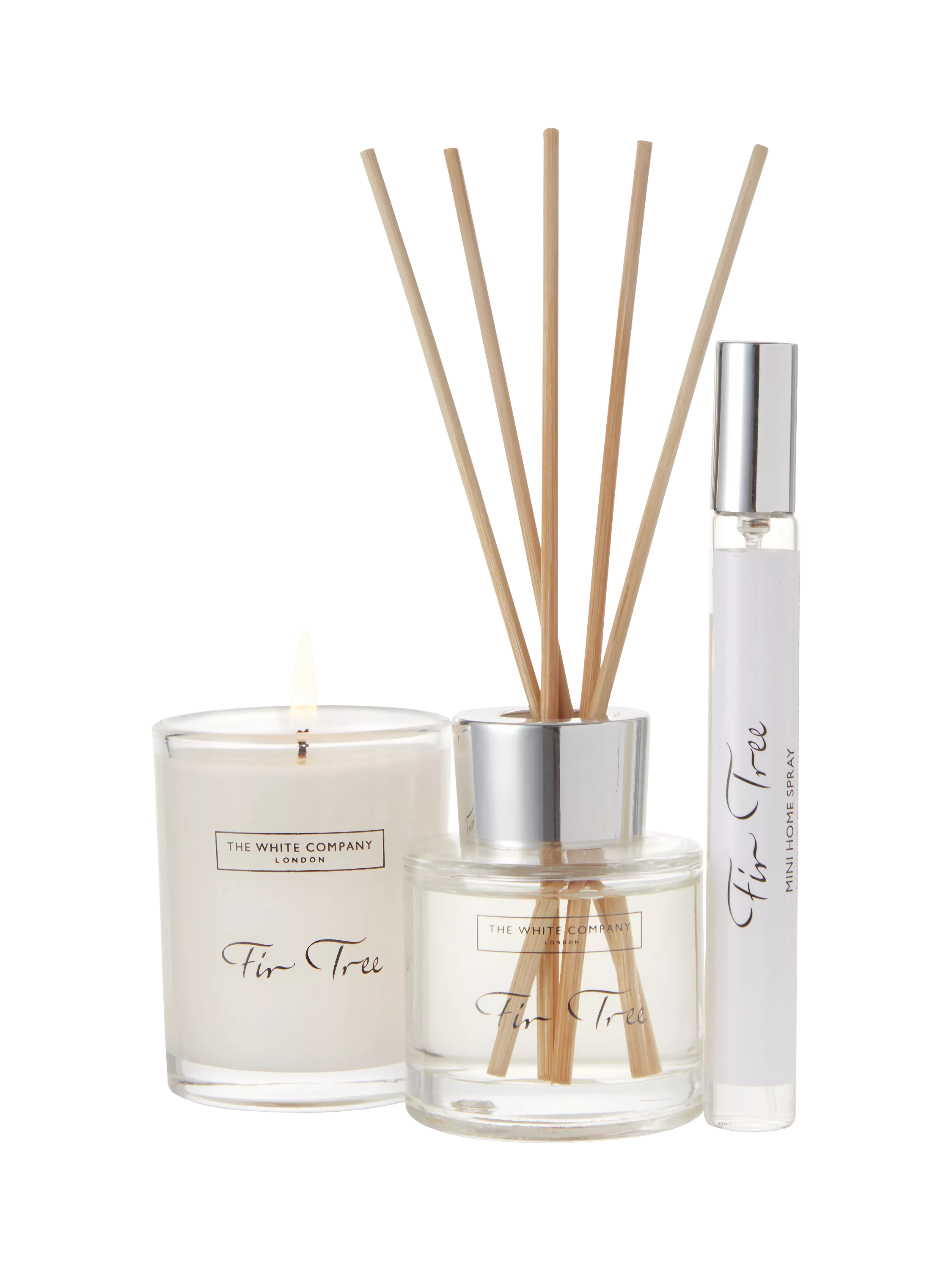 The White Company Fir Tree Scent Set, imported from the UK