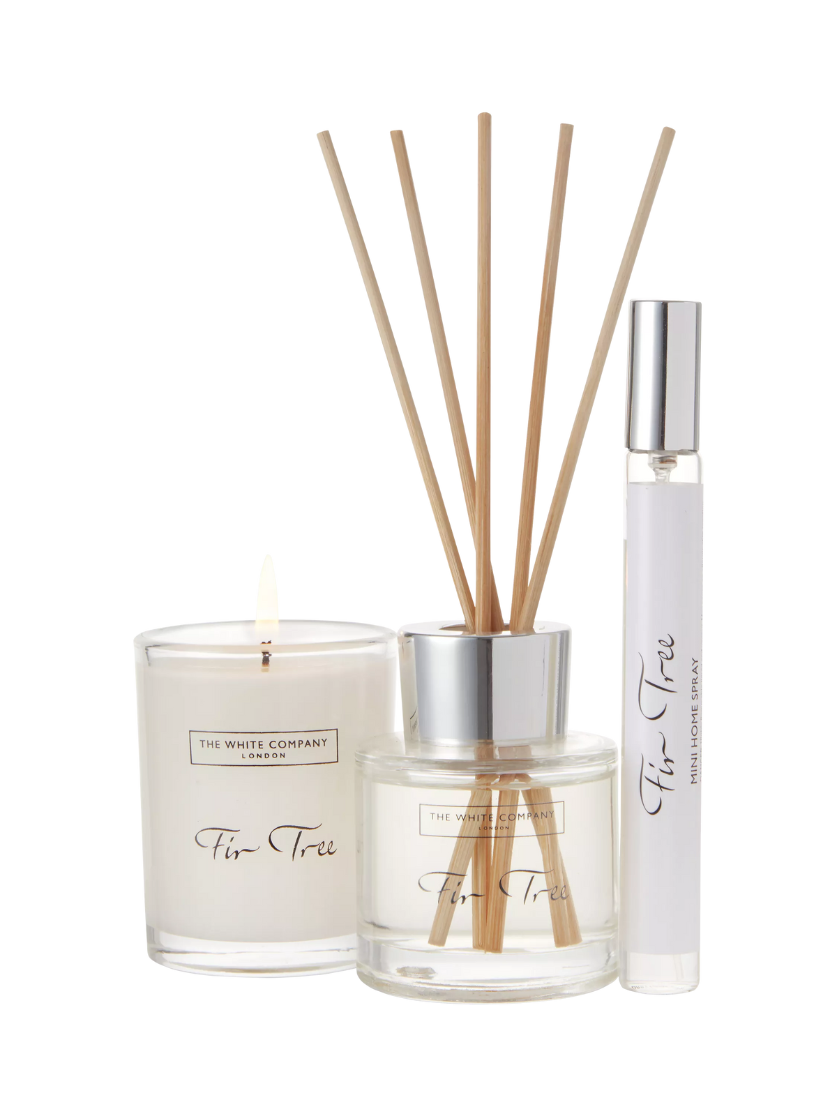The White Company Fir Tree Scent Set, imported from the UK