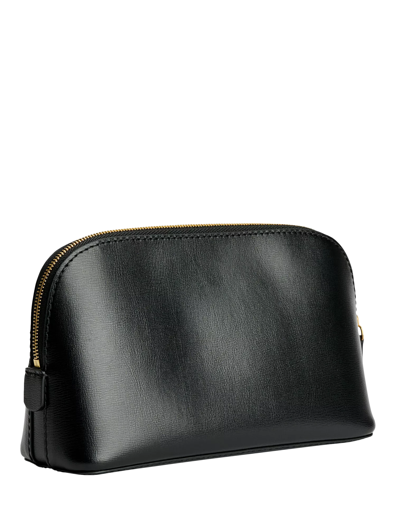 By Malene Birger Aya small leather cosmetics case black, UK version