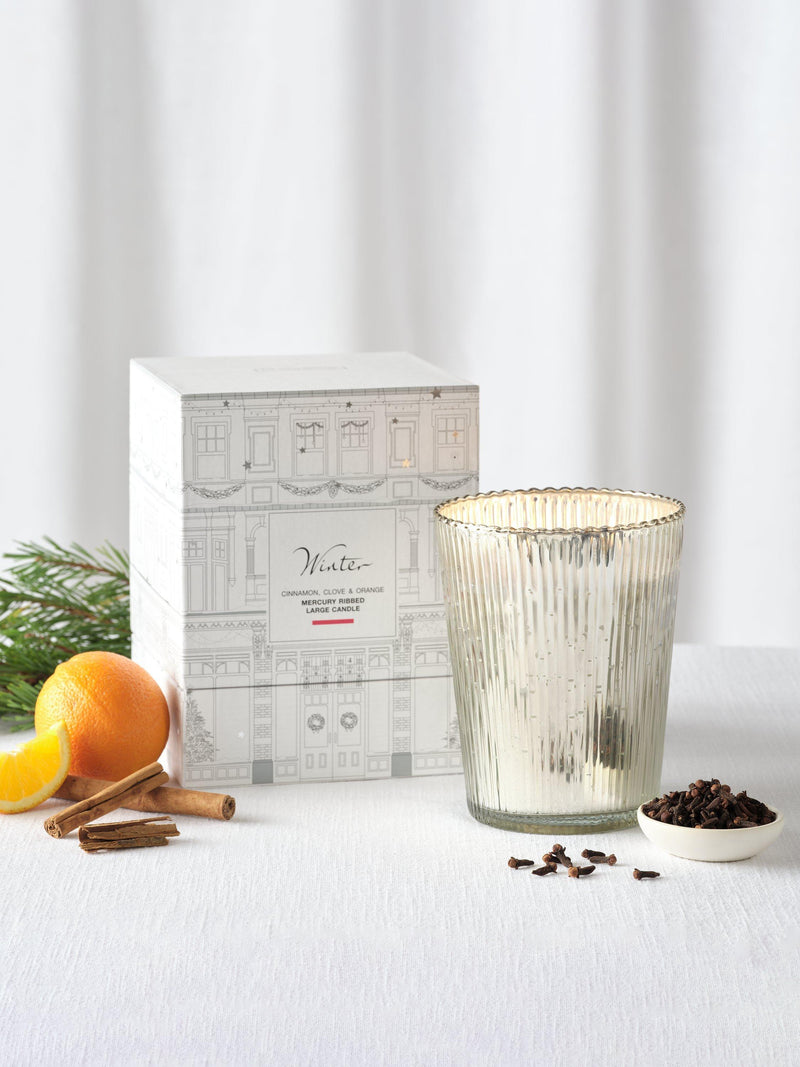 The White Company Winter two-wick candle, imported from the UK