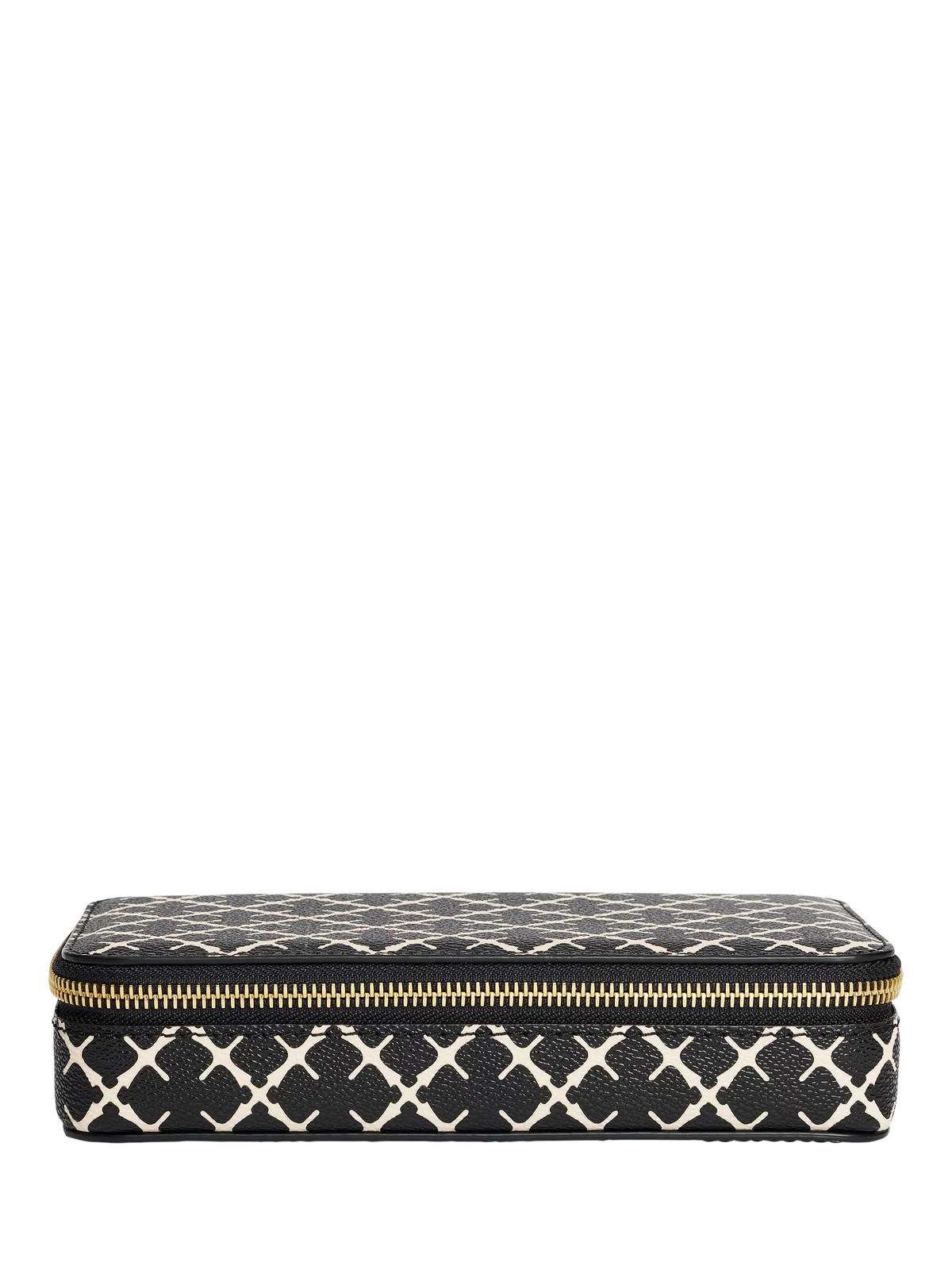 By Malene Birger black jewellery case Signature Flower print, imported from the UK