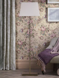 Laura Ashley Bartley floor lamp antique brass (British brand)