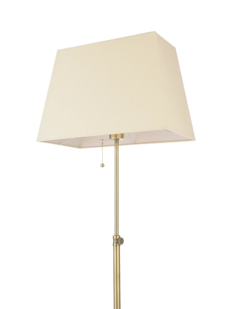 Laura Ashley Bartley floor lamp antique brass (British brand)