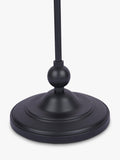 Laura Ashley floor lamp black candlestick design, UK version