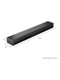 LG US20A all-in-one soundbar black (British brand)