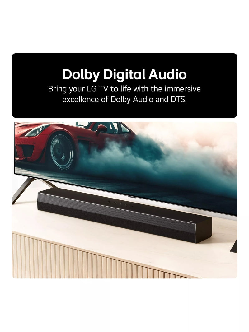 LG US20A all-in-one soundbar black (British brand)