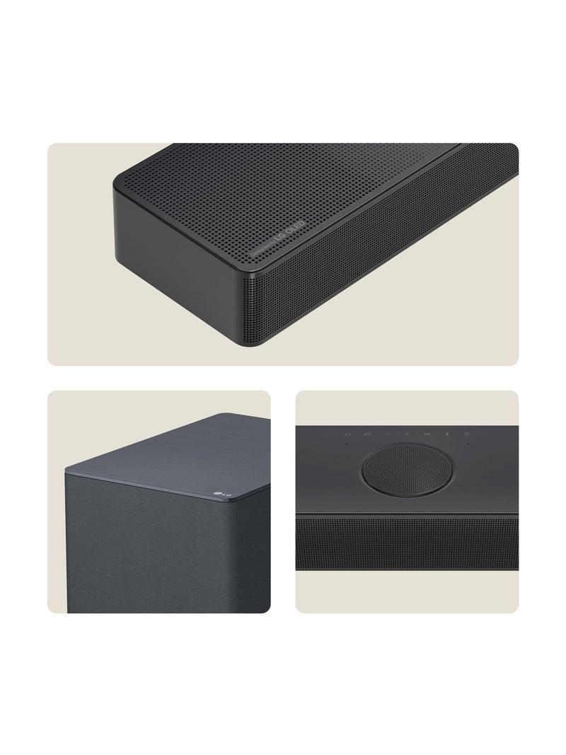 LG USC9S soundbar wireless subwoofer black (British brand)